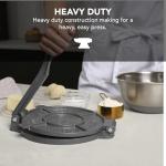 Alpha Living 8-Inch Cast Iron Tortilla Press