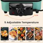 1500W Smokeless Indoor Grill with Removable Plate