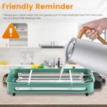 1500W Smokeless Indoor Grill with Removable Plate