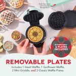 DASH Multimaker Mini 4-in-1 Waffle Maker