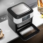 20 QT Air Fryer Toaster Oven Combo with Window