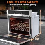 30" Electric Wall Oven with Convection and Rotisserie