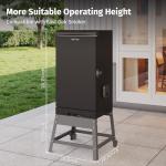 EAST OAK Portable Smoker Stand with Wheels