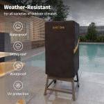 EAST OAK Portable Smoker Stand with Wheels