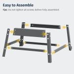 EAST OAK Portable Smoker Stand with Wheels