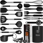 Silicone Cooking Utensils Set - Heat Resistant Tools