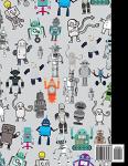 Robot Party Composition Notebook for School
