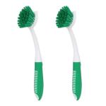 Dish Brush Set with Handle and Scraper