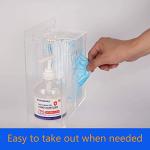 Face Mask and Hand Sanitizer Dispenser Stand