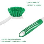 Dish Brush Set with Handle and Scraper