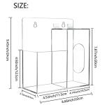 Face Mask and Hand Sanitizer Dispenser Stand