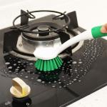 Dish Brush Set with Handle and Scraper