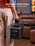 HiCOZY Clear Ice Maker with Ambient Lights