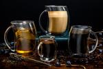 JoyJolt Caleo Double Wall Coffee Cups Set of 2