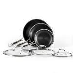 HexClad 6-Piece Nonstick Fry Pan Set