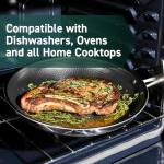 HexClad 6-Piece Nonstick Fry Pan Set