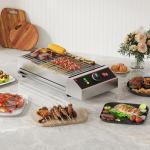 GarveeHome 1800W Smokeless Indoor BBQ Grill