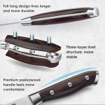 16-Piece Japanese Kitchen Knife Set with Block