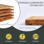 Bamboo Cutting Board Set - Large & Small Sizes