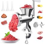 3-in-1 Manual Meat Grinder and Sausage Maker