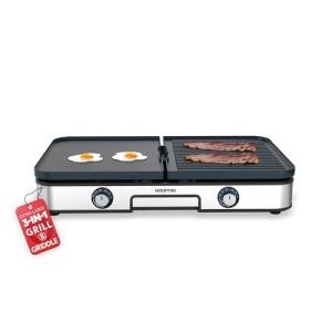 Gourmia 3-in-1 Electric Indoor Grill and Griddle