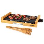 NutriChef Smokeless Indoor Electric Grill - Black