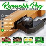 NutriChef Smokeless Indoor Electric Grill - Black