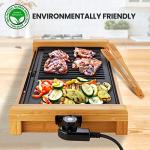 NutriChef Smokeless Indoor Electric Grill - Black