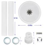 Trash Compactor Drive Gear Kit for Kitchen Appliances