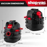 Shop-Vac 5 Gallon Portable Wet/Dry Vacuum