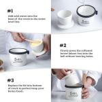 Ceramic Butter Keeper Crock for Fresh Butter