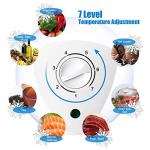 Compact 3.5 Cu.Ft White Chest Freezer with Basket