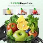 Aeitto Cold Press Juicer with Extra Large Feed Chute
