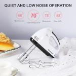 Showvigor Electric Hand Mixer with 5 Accessories