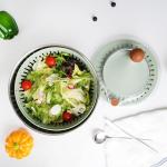 Stainless Steel Salad Spinner with Non-Slip Base