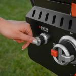 Portable Blackstone Tailgater Grill and Griddle Combo