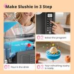 EZBASICS Slushie Machine for Home Frozen Drinks