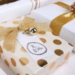 Gold Jumbo Wrapping Paper Roll Set - 3 Rolls