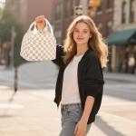 LEDAOU Insulated Lunch Bag for Work or Travel