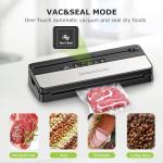 Bonsenkitchen Vacuum Sealer with 50 Bags and Cutter