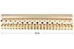 Gold Jumbo Wrapping Paper Roll Set - 3 Rolls