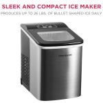 Frigidaire Compact Ice Maker, 26 Lbs Daily Output