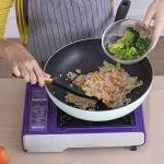 Silicone Cooking Spoon for Nonstick Cookware, 11.4