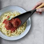 Silicone Cooking Spoon for Nonstick Cookware, 11.4