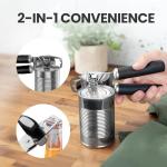 Zulay Manual Stainless Steel Can Opener with Grip