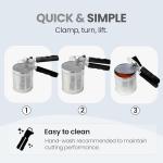 Zulay Manual Stainless Steel Can Opener with Grip