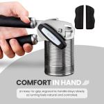 Zulay Manual Stainless Steel Can Opener with Grip
