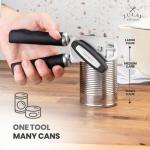 Zulay Manual Stainless Steel Can Opener with Grip