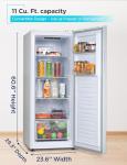BLACK+DECKER 11 Cu. Ft. Frost-Free Freezer Refrigerator