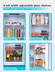 BLACK+DECKER 11 Cu. Ft. Frost-Free Freezer Refrigerator